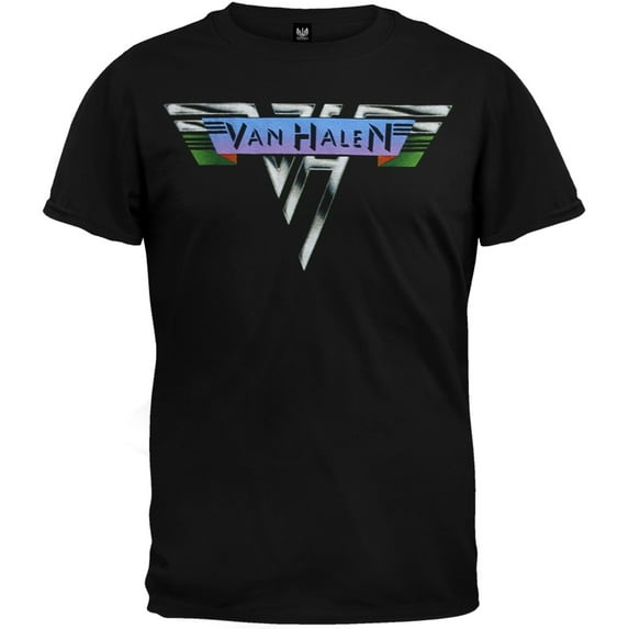 Van Halen Men's 1978 Vintage Logo T-Shirt Black XL