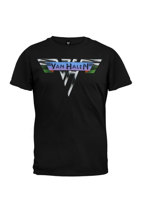 Van Halen Men's 1978 Vintage Logo T-Shirt Black XL