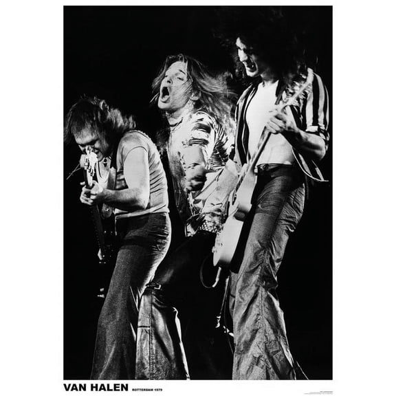 Van Halen / Rotterdam Rotterdam 1979 Poster - 22 x 34 inches