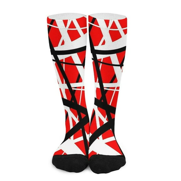 Van Halen Stocking Long Socks Breathable Knee High Thigh Stockings High Socks Sport Socks for Mens Womens