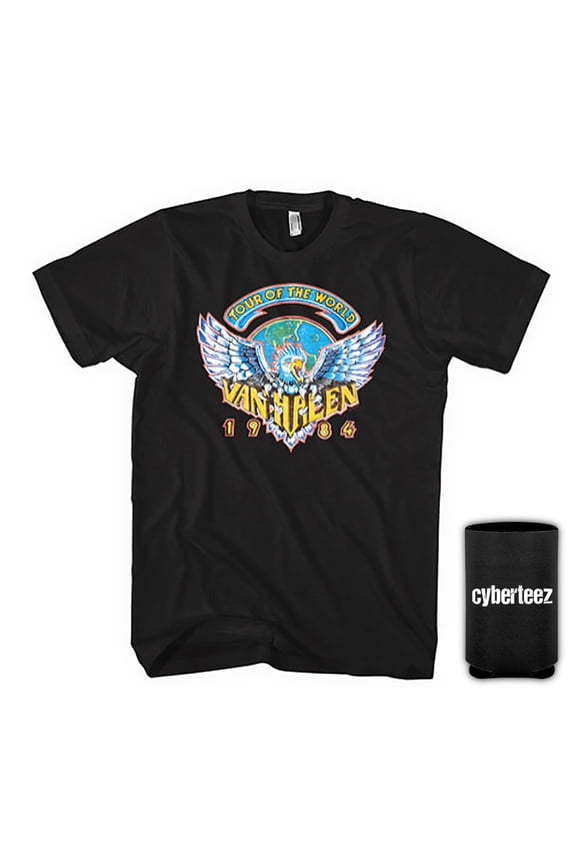 Van Halen Tour Of The World 1984 T-Shirt + Coolie (S)
