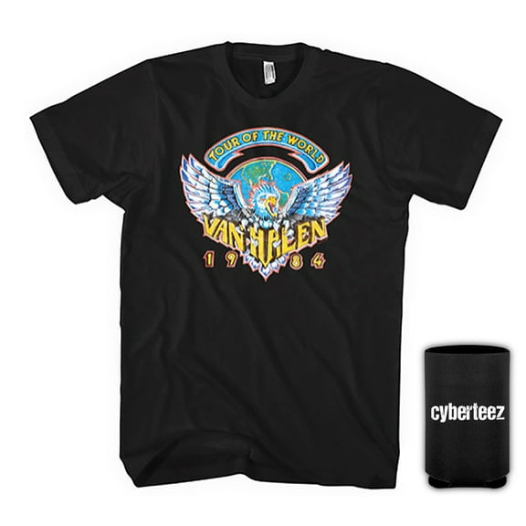 Van Halen Tour Of The World 1984 T-Shirt Coolie (S)