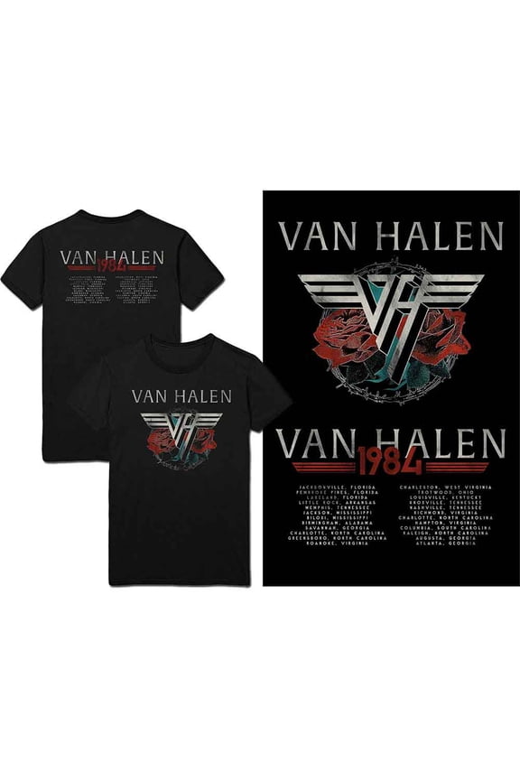 Unisex T-Shirt 84 Tour (Back Print) (X-Large)