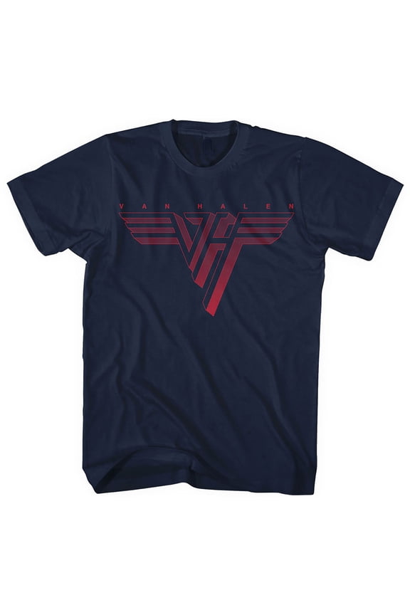 Van Halen Unisex T-Shirt Classic Red Logo (Plus Sizes) (XXXXX-Large)