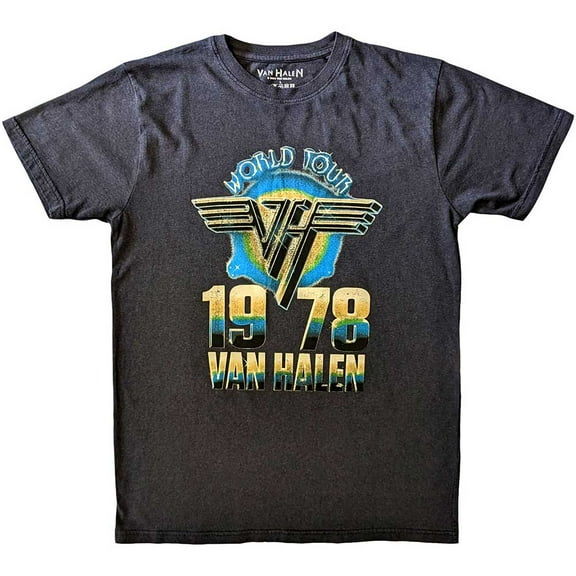 Van Halen Unisex T-Shirt: World Tour '78 (Small)