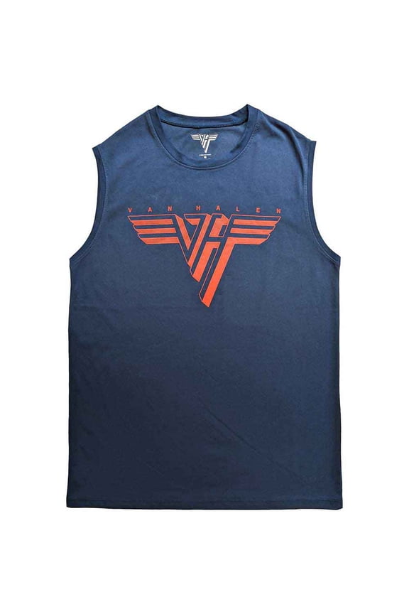 Van Halen Unisex Tank T-Shirt: Classic Red Logo