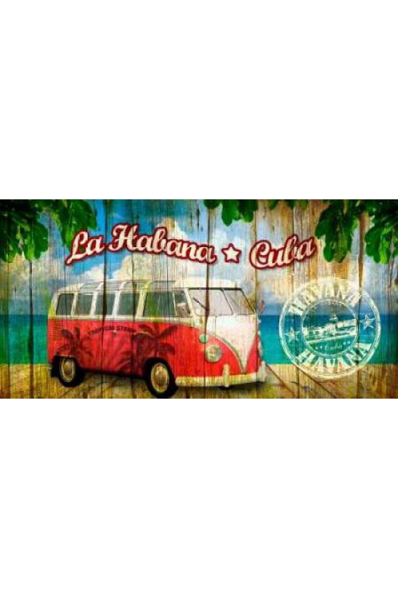 Van Havana Poster Print by Paul Robert (24 x 48)