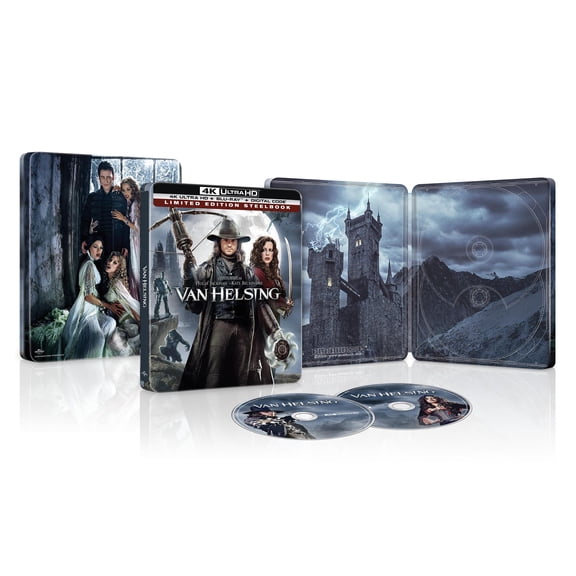 Van Helsing (2004) (Steelbook) (4K Ultra HD + Blu-ray + Digital Copy), Horror, Universal