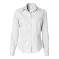 thumbnail image 1 of Van Heusen 13V0114 Dress Shirt Women's L/S Solid Silky Poplin, 1 of 5