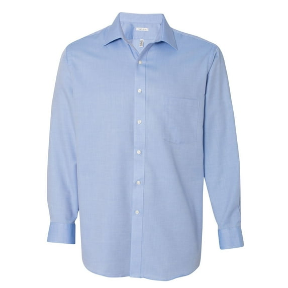 Van Heusen 13V0399 Long Sleeve Ringspun Twill Button Down Shirt