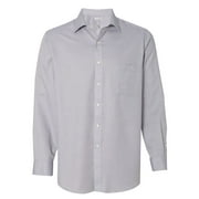 Van Heusen 13V0399 Long Sleeve Ringspun Twill Button Down Shirt