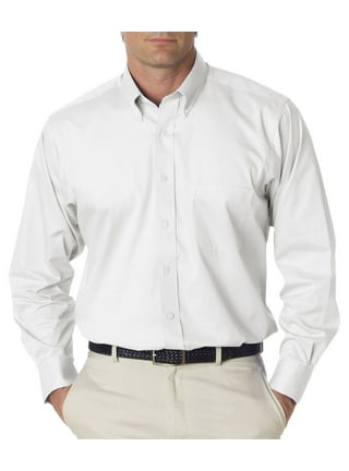 Mens white dress shirts sale walmart