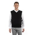 thumbnail image 1 of Van Heusen 13VS004-Black-3X Mens Sweater Vest, Black - 3X, 1 of 1