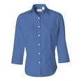 thumbnail image 1 of Van Heusen Women�'s Three-Quarter Sleeve Baby Twill Shirt, 1 of 3