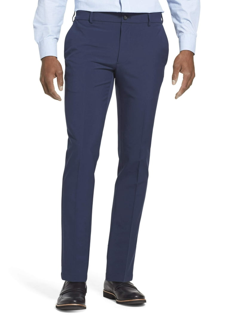 green emerald velvet dress Premium Soft Lux Flex Dress Pant – Van Heusen main image 0