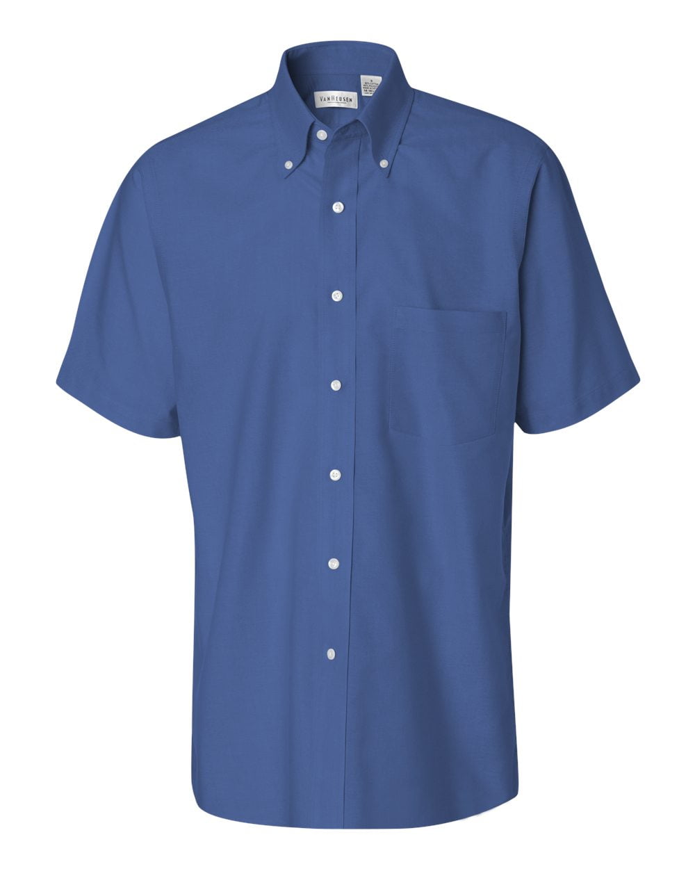 van heusen slim fit short sleeve dress shirt Slim Fit Performance Knit Short Sleeve Mini Dot Print Button Up Shirt Large / Red Mahogany
