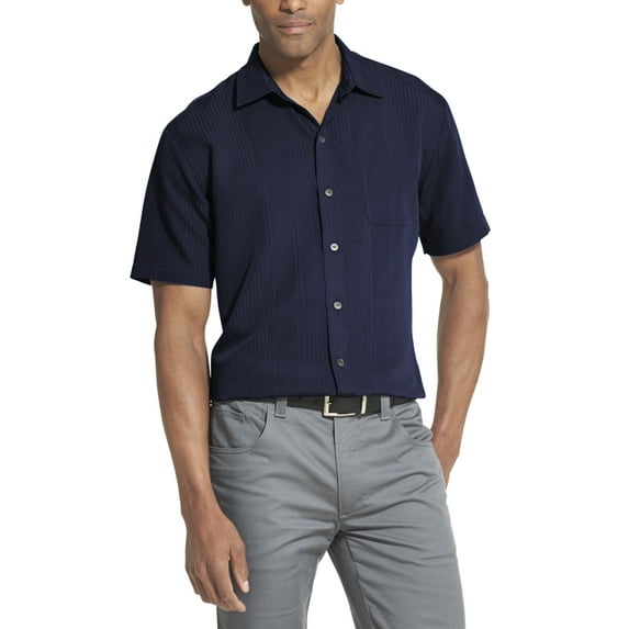 Van Heusen Men's Air Non Iron Short Sleeve Shirt
