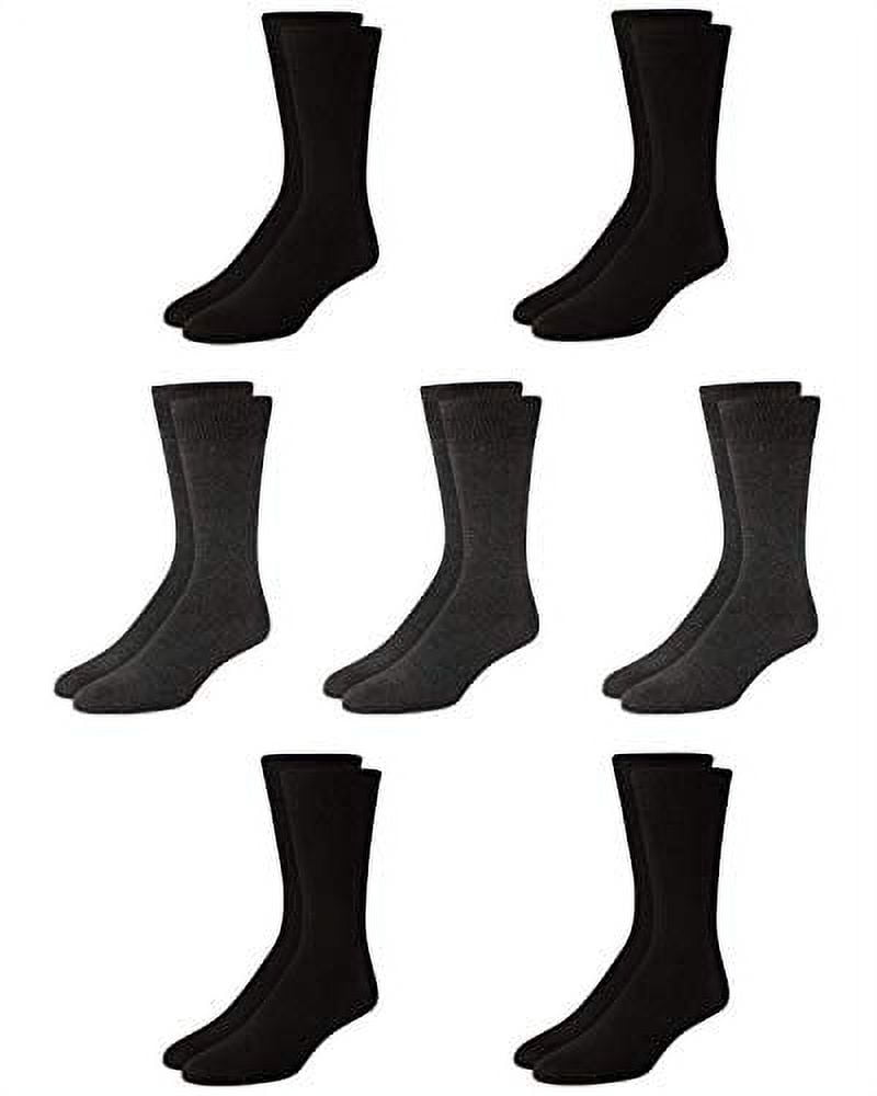 Van Heusen Men's Dress Socks Lightweight MidCalf Crew Dress Socks (7