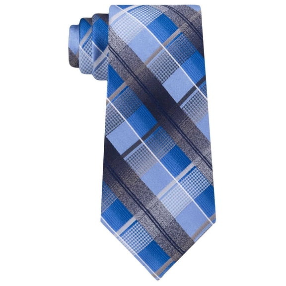 Van Heusen Men’s Harvey Paisley Assorted Stripe Ties, Navy