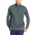 thumbnail image 1 of Van Heusen Men's Modern French Rib Long Sleeve 1/4 Zip Sweater, 1 of 3