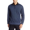 thumbnail image 1 of Van Heusen Men's Modern French Rib Long Sleeve 1/4 Zip Sweater, 1 of 1