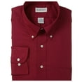 thumbnail image 1 of Van Heusen 13V521 Men's Dress Twill Shirt, M, Scarlet, 1 of 1