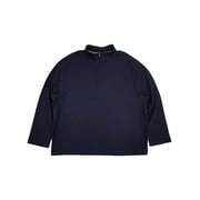 Van Heusen Mens Big & Tall Dark Blue Ottoman 1/4 Zip Pullover Sweatshirt 3XL