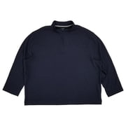 Van Heusen Mens Big & Tall Dark Blue Ottoman Quarter Zip Pullover Sweatshirt 3XL
