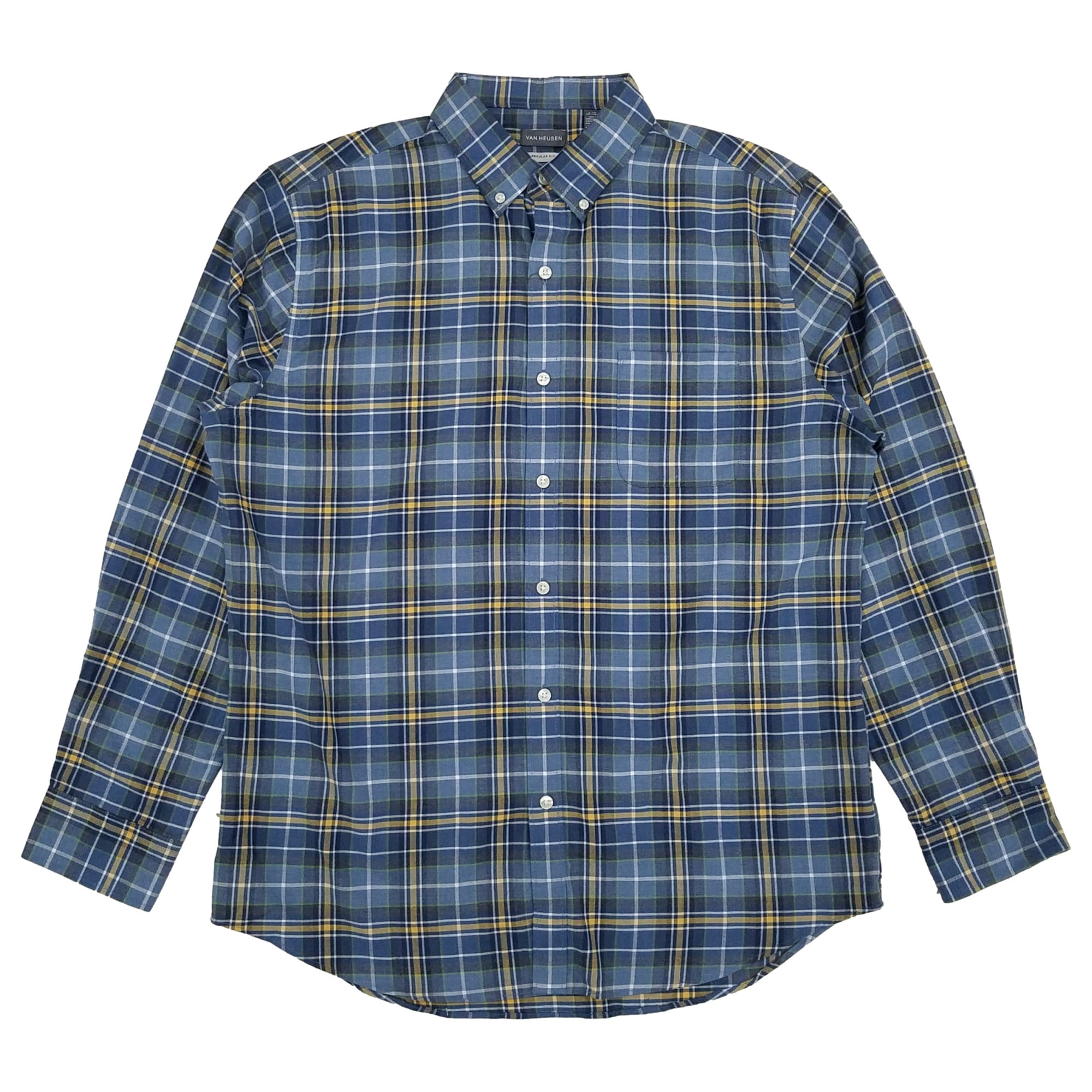 Leask Tartan Plaid Long Sleeve Button Shirt main image 1