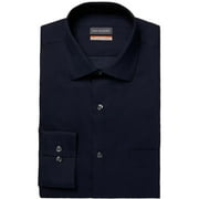 Van Heusen Mens Stain Shield Regular Fit Dress Shirt Blue Size 15X32X33
