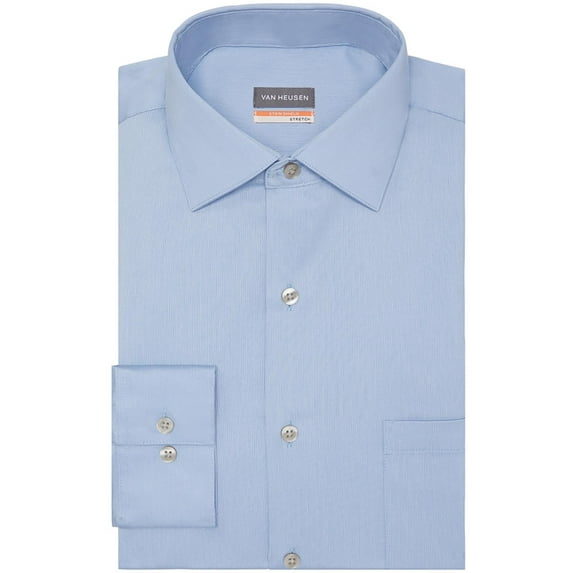 Van Heusen Mens Button-Down Regular Fit Dress Shirt