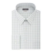 Van Heusen Mens Check Print Regular Fit Button-Down Shirt