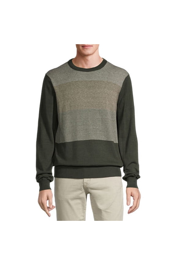 Mens Crew Neck Long Sleeve Sweatshirt