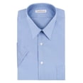 thumbnail image 1 of Van Heusen Mens Short Sleeve Button Down Dress Shirt Cameo Blue XL, 1 of 4
