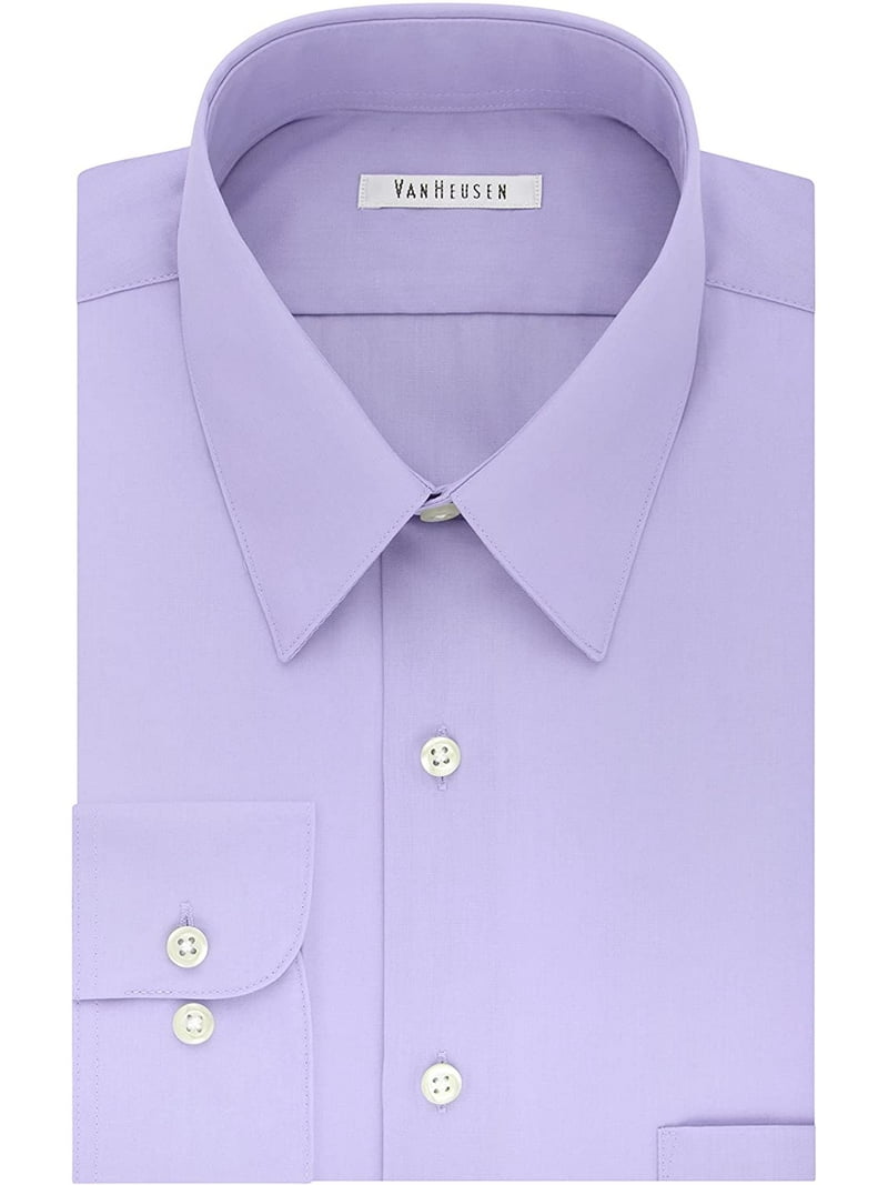 Van Heusen Mens TALL FIT Dress Shirts Poplin Big and Tall