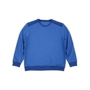 Van Heusen Mens Ultramarine Blue Flex Fleece Crew Neck Pullover Sweatshirt XL