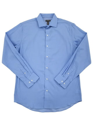 Van Heusen Flex Mens Mulberry Slim Fit Long Sleeve Dress Shirt 15-15.5 32/33