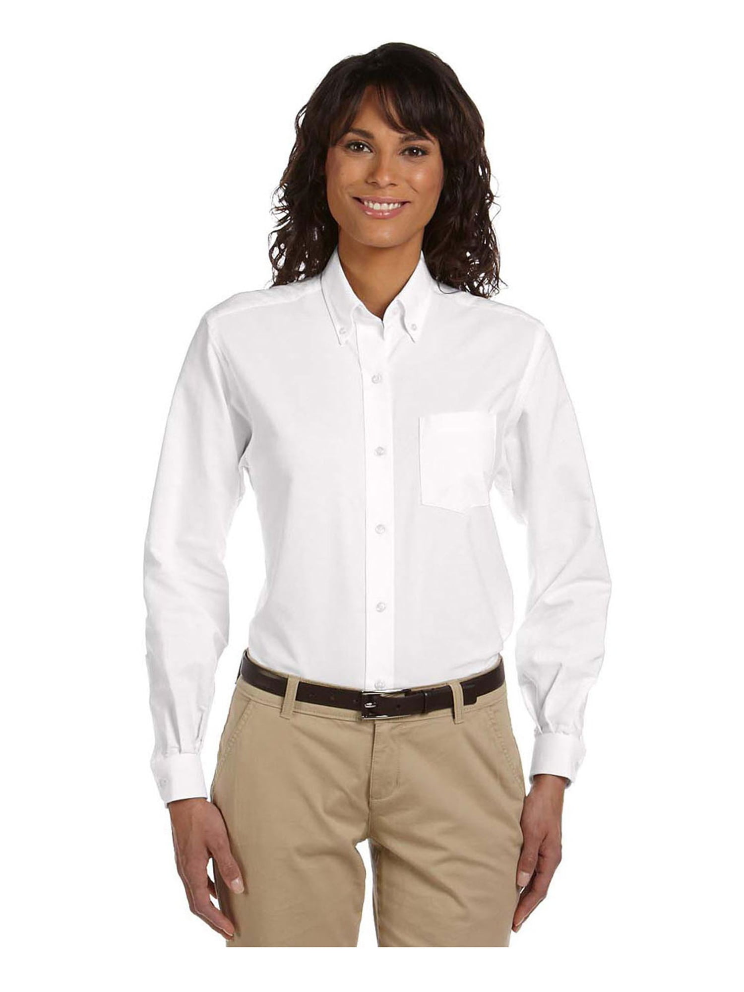white oxford shirt walmart womens