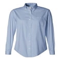 thumbnail image 1 of Van Heusen Women's Pinpoint Oxford Shirt, 1 of 3
