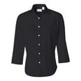 thumbnail image 1 of Van Heusen Women�'s Three-Quarter Sleeve Baby Twill Shirt, 1 of 3
