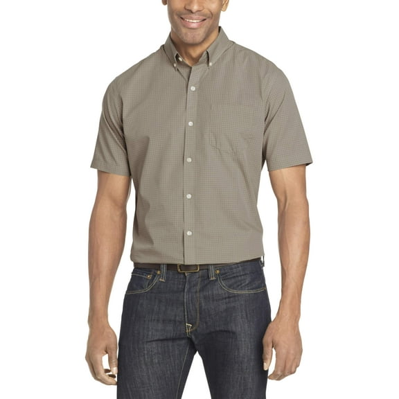 Van Heusen Wrinkle Free Poplin Short Sleeve Shirt