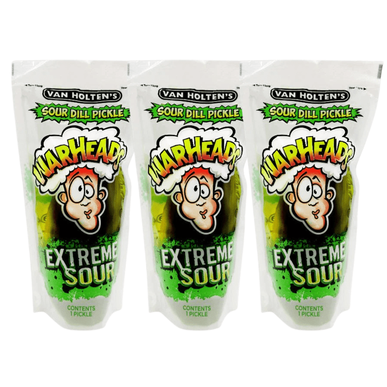 Van Holten's Jumbo Pickle in a Pouch with Extreme Sour Dill