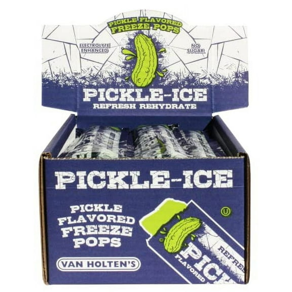 Van Holten's Pickles - Pickle-Ice Freeze Pops - 24 Pack