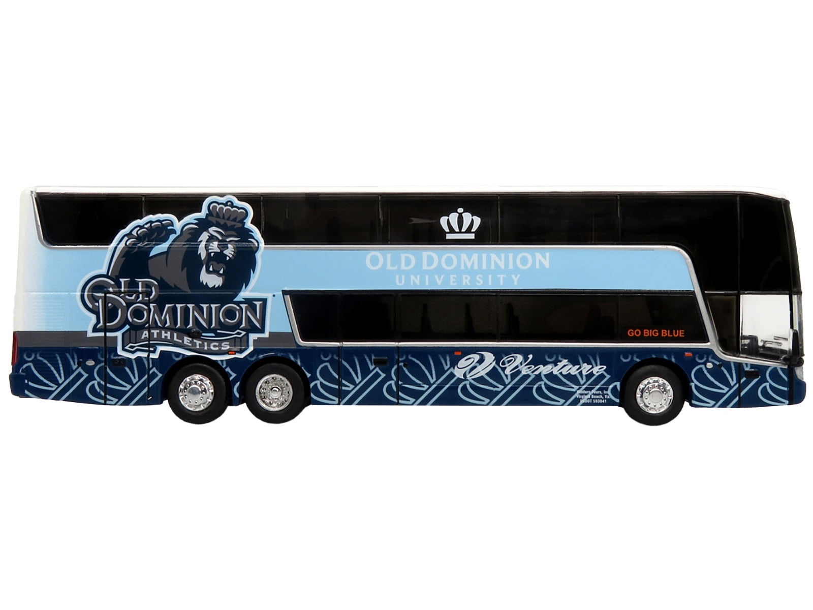 Van Hool Tdx Double Decker Coach Bus Old Dominion University Venture