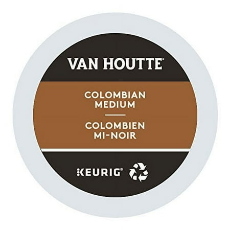 Van Houtte Colombian Medium Roast Coffee, 24 K-cups {Imported from Canada}