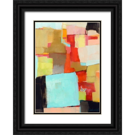 Van Landuyt, Jamie 14x18 Black Ornate Wood Framed with Double Matting Museum Art Print Titled - Jigsaw
