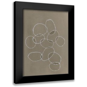 Van, Laura 11x14 Black Modern Framed Museum Art Print Titled - Intersect Brown