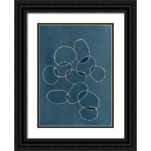 Van, Laura 11x14 Black Ornate Wood Framed with Double Matting Museum Art Print Titled - Intersection