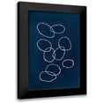 thumbnail image 1 of Van, Laura 18x24 Black Modern Framed Museum Art Print Titled - Circles, 1 of 5