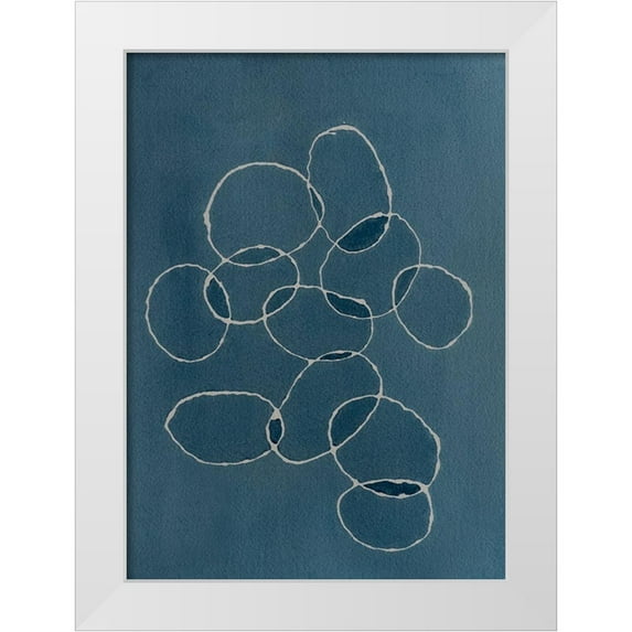 Van, Laura 18x24 White Modern Wood Framed Museum Art Print Titled - Intersection